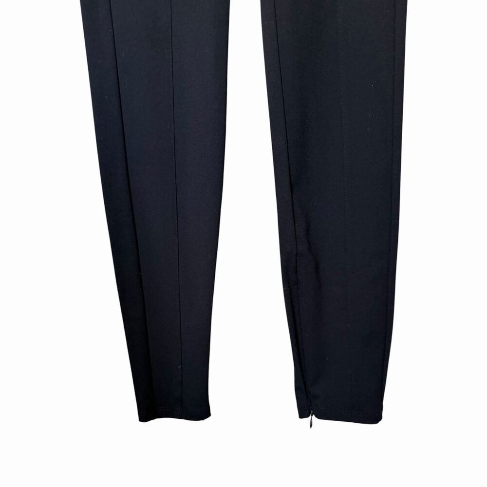 Open Edit Nordstrom Black Pull On Slim Split Hem Ankle Pants Stretch XS Gorpcore - Picture 9 of 16